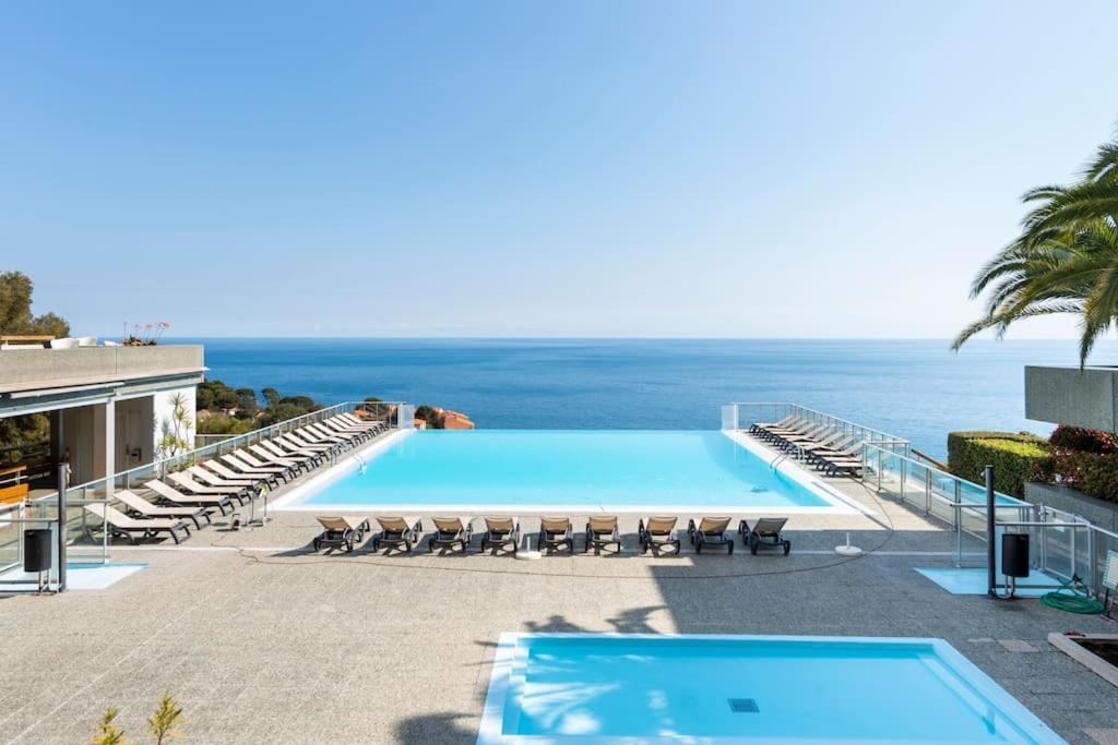 Vue Mer Incroyable Aux Portes De Monaco Cap-d'Ail Exterior photo